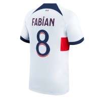 Camisa de Futebol Paris Saint-Germain Fabian Ruiz #8 Equipamento Secundário 2023-24 Manga Curta